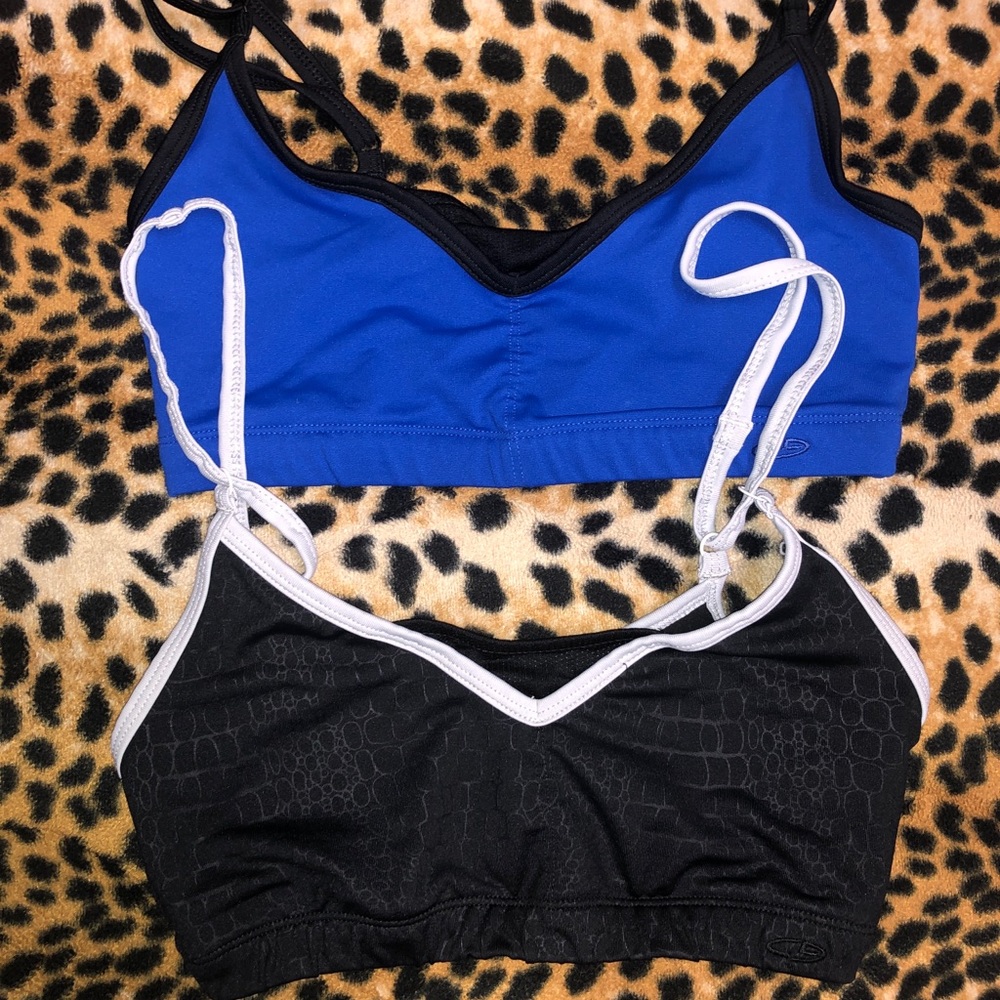 (2) Champion Sports Bra Size Small